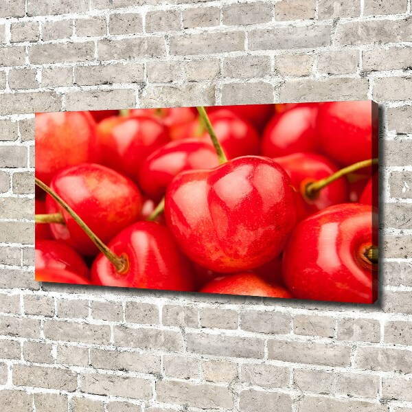 Cuadro canvas con impresión uv duradera horizontal Cereza