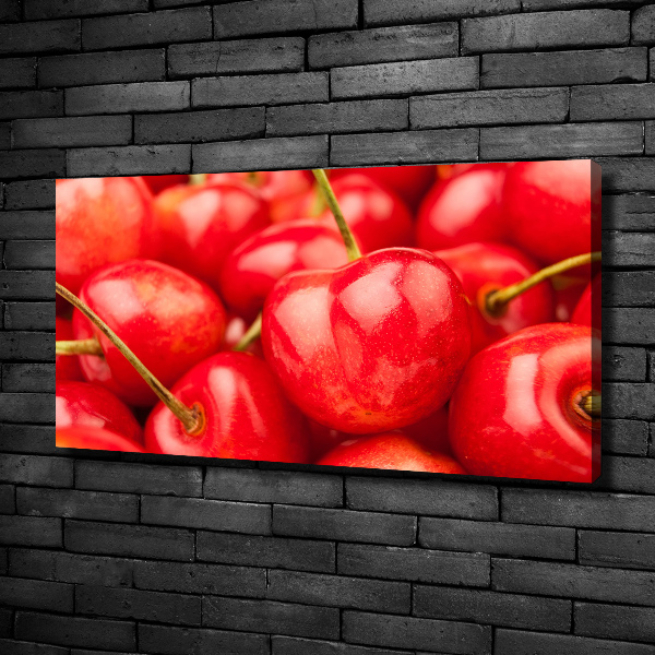 Cuadro canvas con impresión uv duradera horizontal Cereza