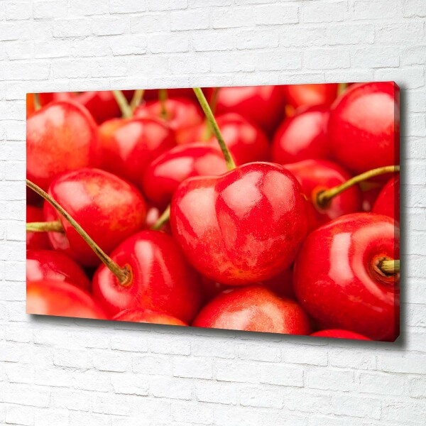 Cuadro canvas con impresión uv duradera horizontal Cereza