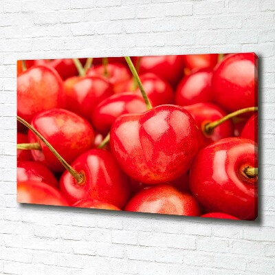 Cuadro canvas con impresión uv duradera horizontal Cereza