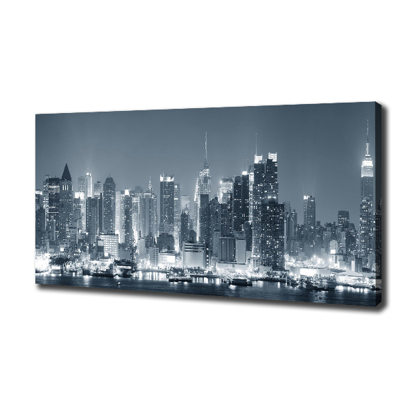Cuadro canvas con impresión uv duradera horizontal Manhattan Nueva York
