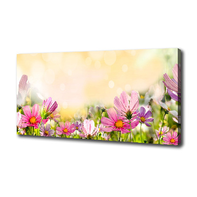 Cuadro canvas con impresión uv duradera horizontal Amapolas