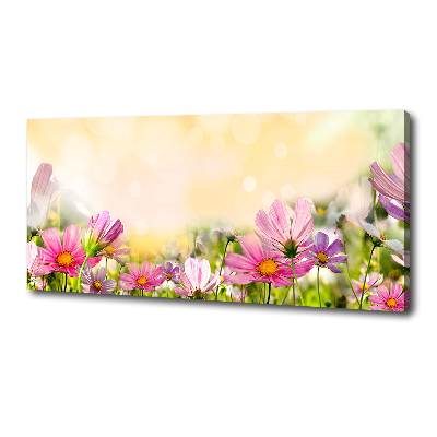 Cuadro canvas con impresión uv duradera horizontal Amapolas