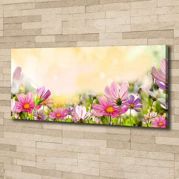 Cuadro canvas con impresión uv duradera horizontal Amapolas