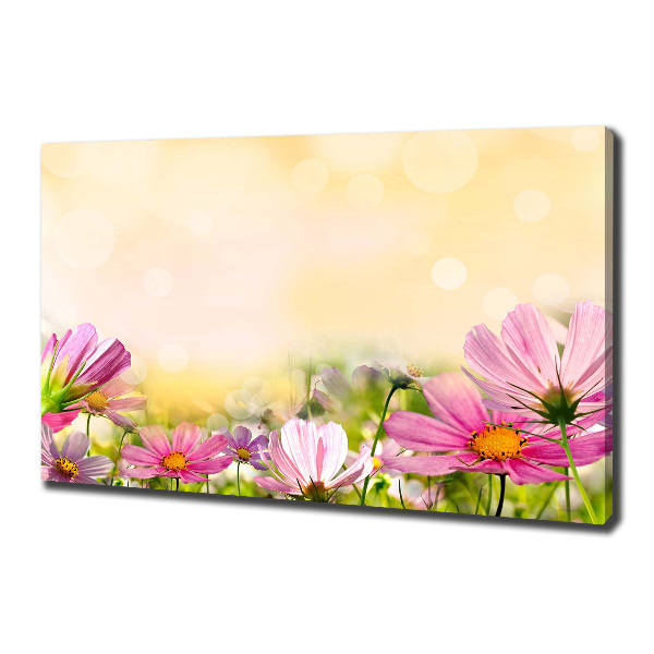 Cuadro canvas con impresión uv duradera horizontal Amapolas