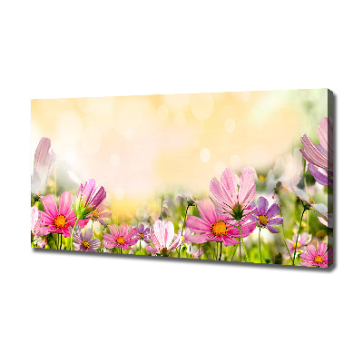 Cuadro canvas con impresión uv duradera horizontal Amapolas