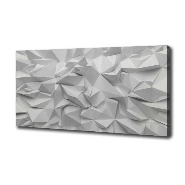 Cuadro canvas con impresión uv duradera horizontal Abstracción 3D