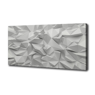 Cuadro canvas con impresión uv duradera horizontal Abstracción 3D