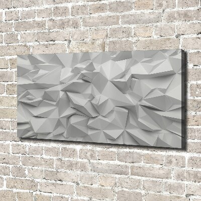Cuadro canvas con impresión uv duradera horizontal Abstracción 3D