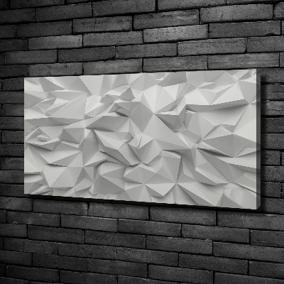 Cuadro canvas con impresión uv duradera horizontal Abstracción 3D
