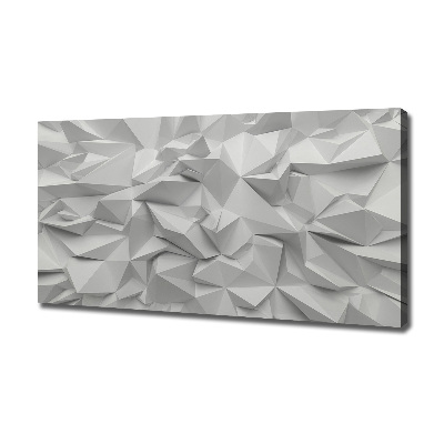 Cuadro canvas con impresión uv duradera horizontal Abstracción 3D