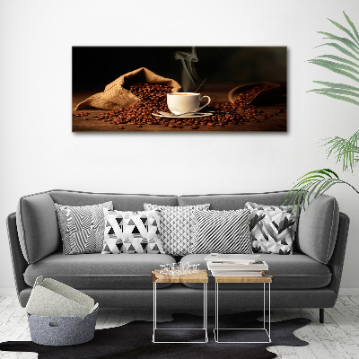 Foto en lienzo con acabado profesional horizontal Café en una taza