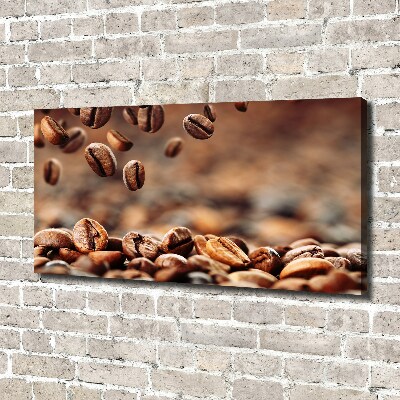 Foto en lienzo con acabado profesional horizontal Granos de café
