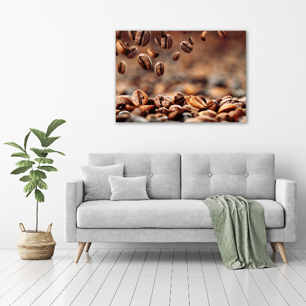 Foto en lienzo con acabado profesional horizontal Granos de café