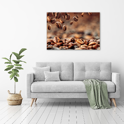 Foto en lienzo con acabado profesional horizontal Granos de café
