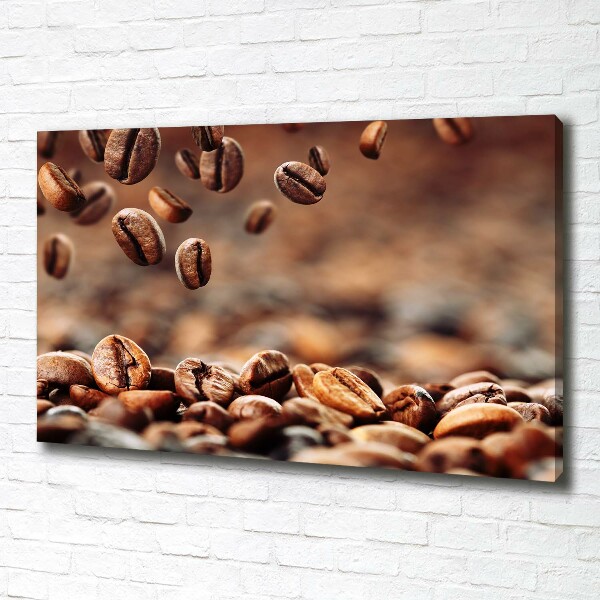Foto en lienzo con acabado profesional horizontal Granos de café