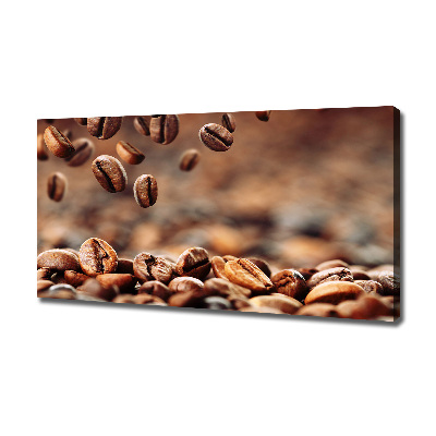 Foto en lienzo con acabado profesional horizontal Granos de café