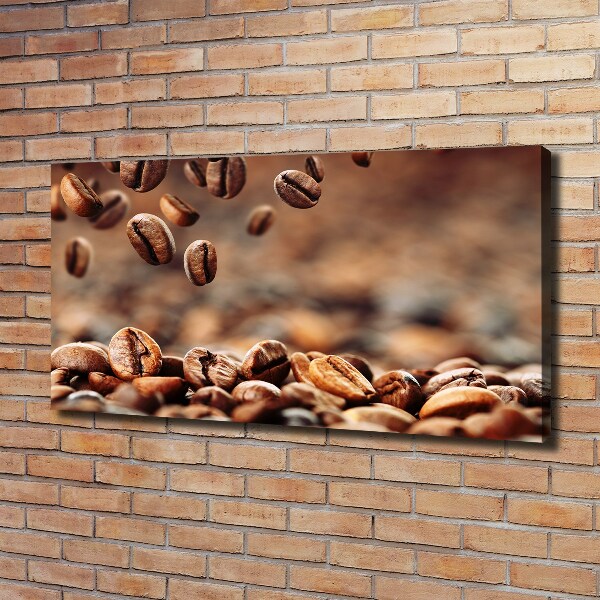 Foto en lienzo con acabado profesional horizontal Granos de café