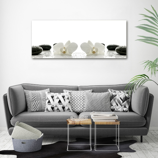 Fotocuadro en lienzo de alta calidad horizontal Orquídea