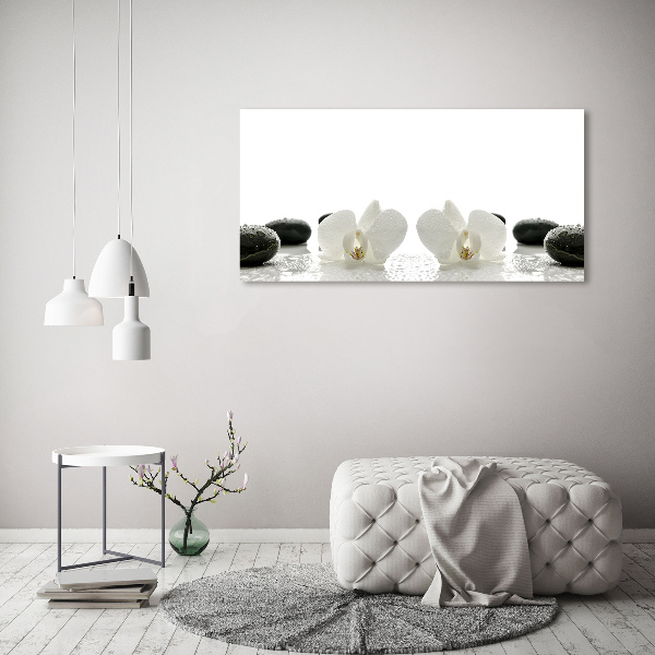 Fotocuadro en lienzo de alta calidad horizontal Orquídea