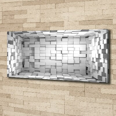 Foto en lienzo con acabado profesional horizontal Cubos