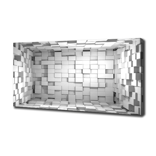 Foto en lienzo con acabado profesional horizontal Cubos