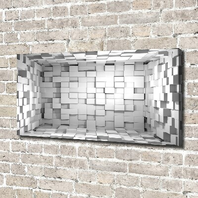 Foto en lienzo con acabado profesional horizontal Cubos