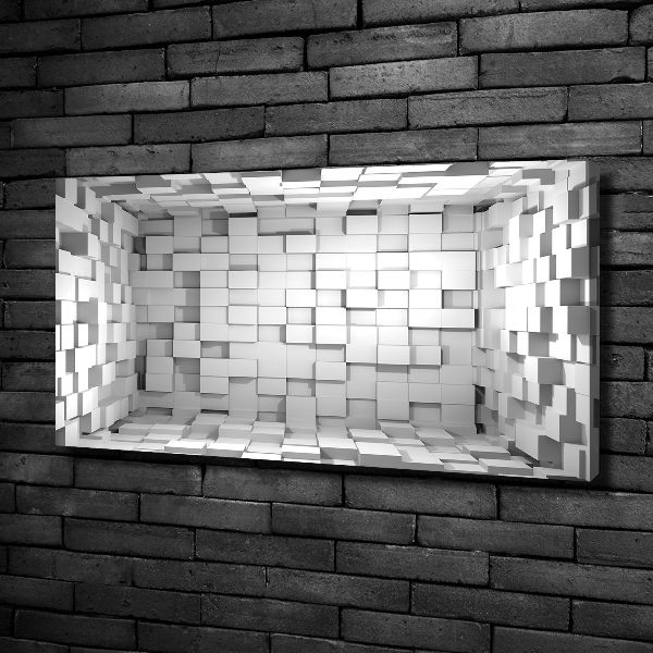 Foto en lienzo con acabado profesional horizontal Cubos