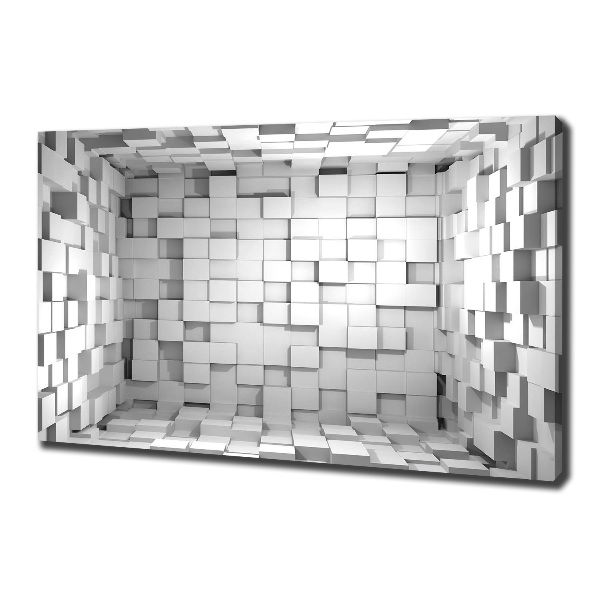 Foto en lienzo con acabado profesional horizontal Cubos