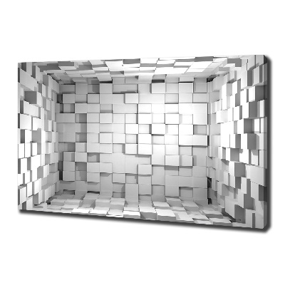 Foto en lienzo con acabado profesional horizontal Cubos