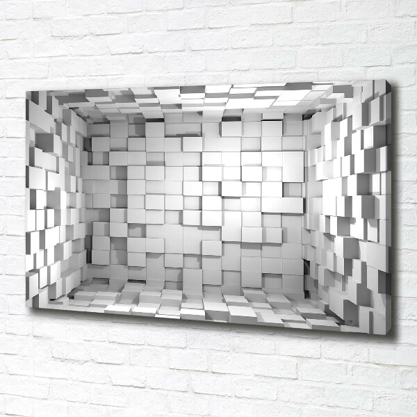 Foto en lienzo con acabado profesional horizontal Cubos