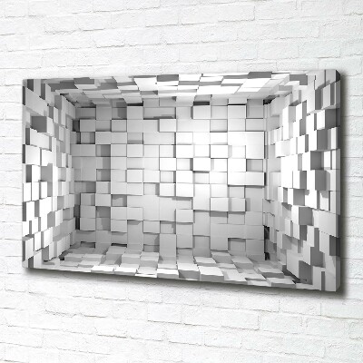 Foto en lienzo con acabado profesional horizontal Cubos