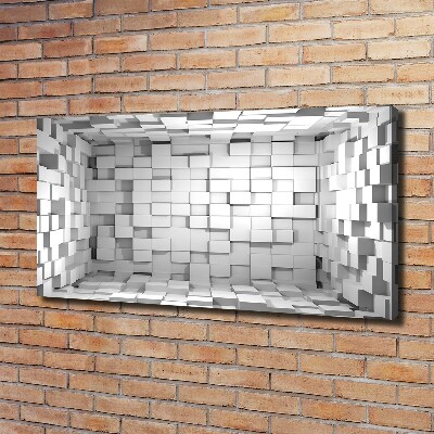 Foto en lienzo con acabado profesional horizontal Cubos