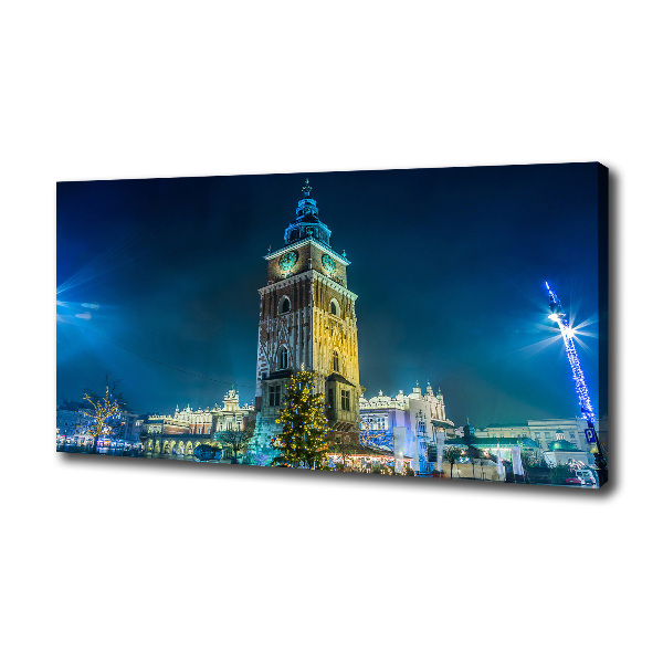Cuadro canvas con impresión uv duradera horizontal Cracovia, Polonia