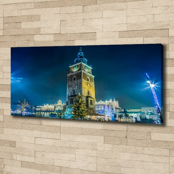 Cuadro canvas con impresión uv duradera horizontal Cracovia, Polonia