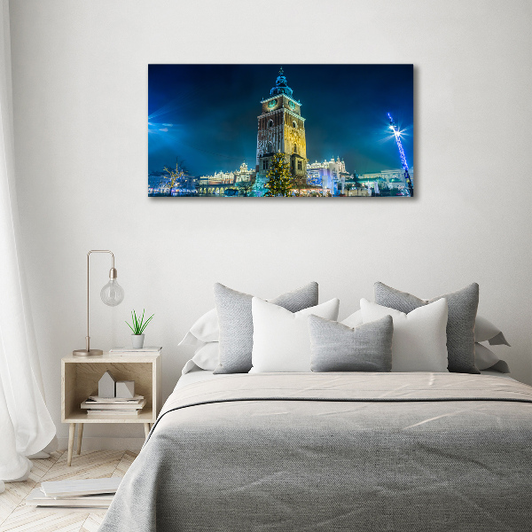 Cuadro canvas con impresión uv duradera horizontal Cracovia, Polonia