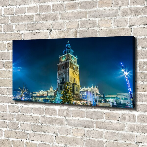 Cuadro canvas con impresión uv duradera horizontal Cracovia, Polonia