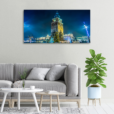 Cuadro canvas con impresión uv duradera horizontal Cracovia, Polonia