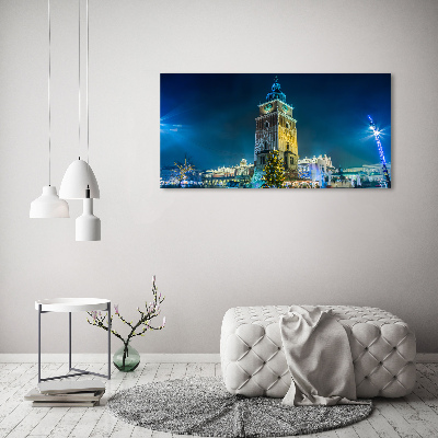 Cuadro canvas con impresión uv duradera horizontal Cracovia, Polonia