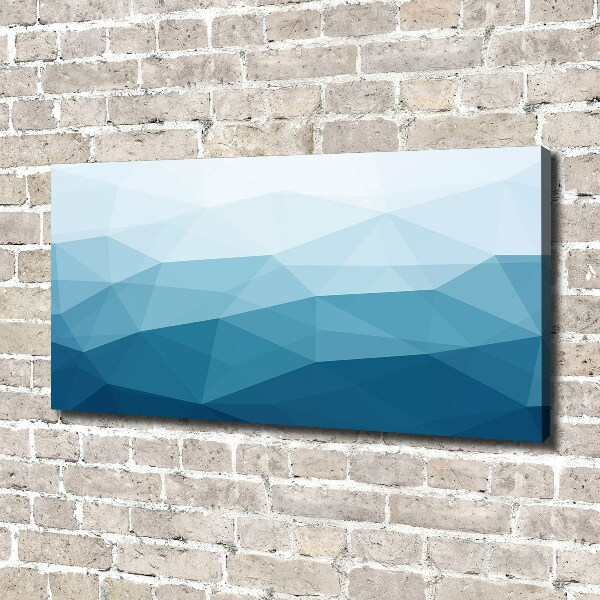 Cuadro canvas con impresión uv duradera horizontal Fondo abstracto
