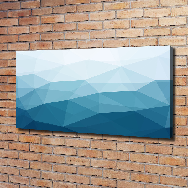 Cuadro canvas con impresión uv duradera horizontal Fondo abstracto