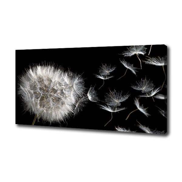 Cuadro canvas con impresión uv duradera horizontal Diente de león