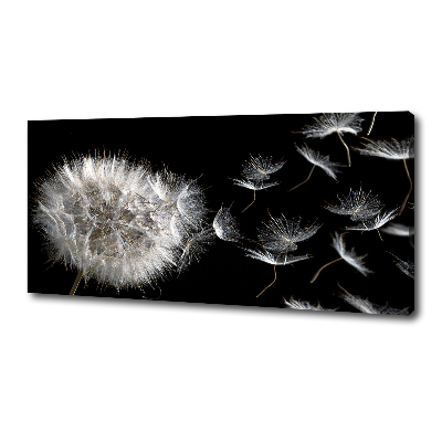 Cuadro canvas con impresión uv duradera horizontal Diente de león