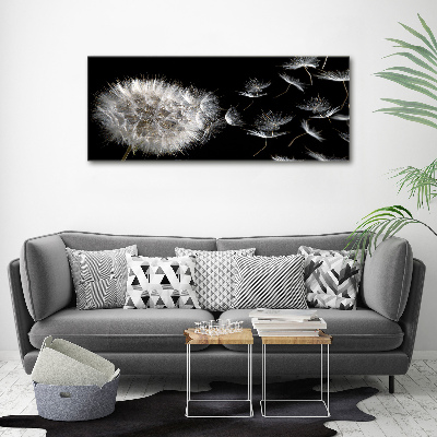 Cuadro canvas con impresión uv duradera horizontal Diente de león