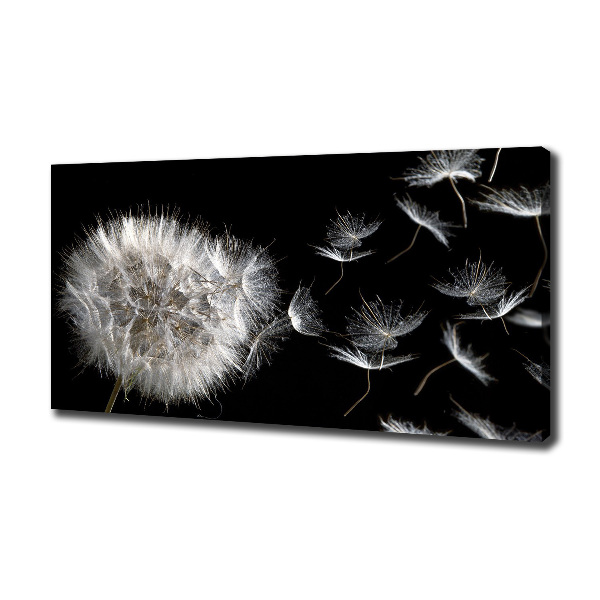 Cuadro canvas con impresión uv duradera horizontal Diente de león