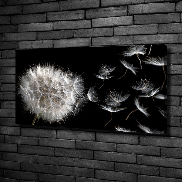 Cuadro canvas con impresión uv duradera horizontal Diente de león