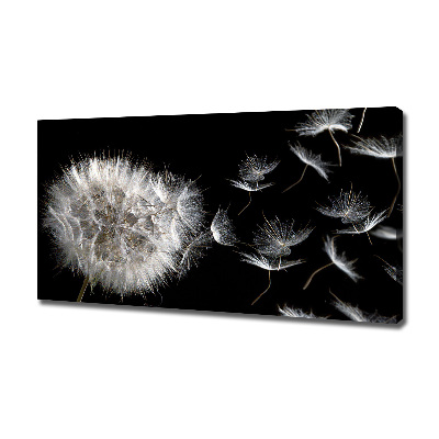 Cuadro canvas con impresión uv duradera horizontal Diente de león