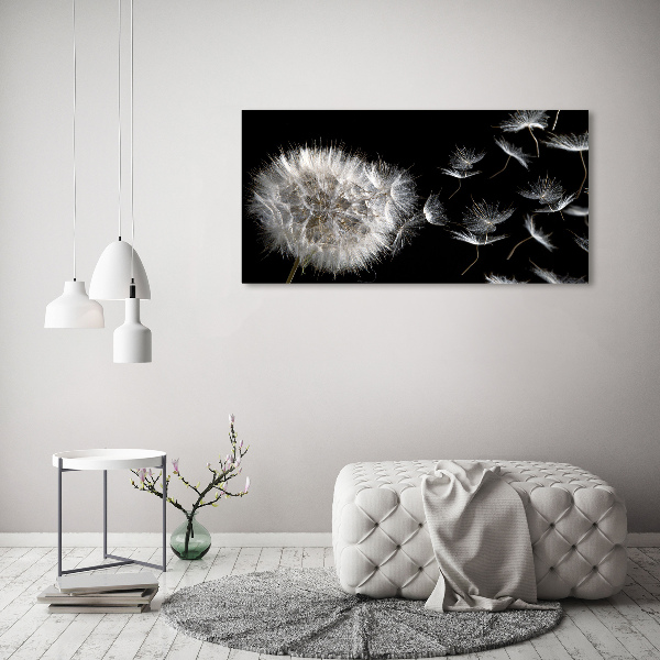 Cuadro canvas con impresión uv duradera horizontal Diente de león