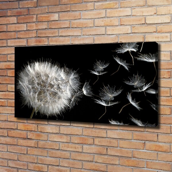 Cuadro canvas con impresión uv duradera horizontal Diente de león