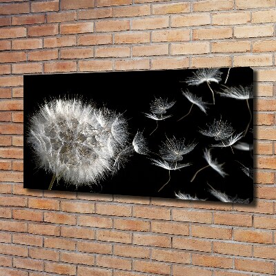 Cuadro canvas con impresión uv duradera horizontal Diente de león